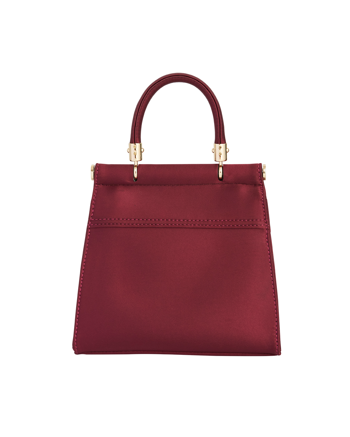 Fable England Fox & Mushroom Embroidered Burgundy Satin Tote, Alternate, color, Red