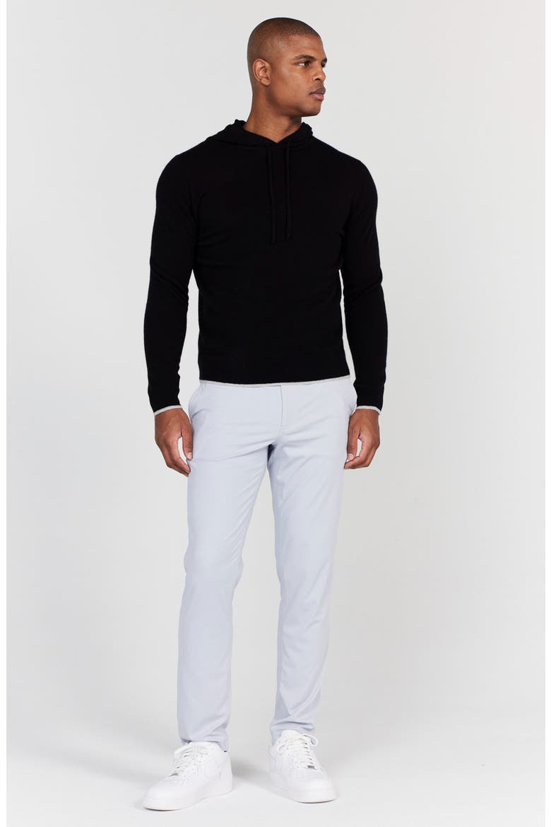 Quincy Cashmere Hoodie, Alternate, color, TUXEDO