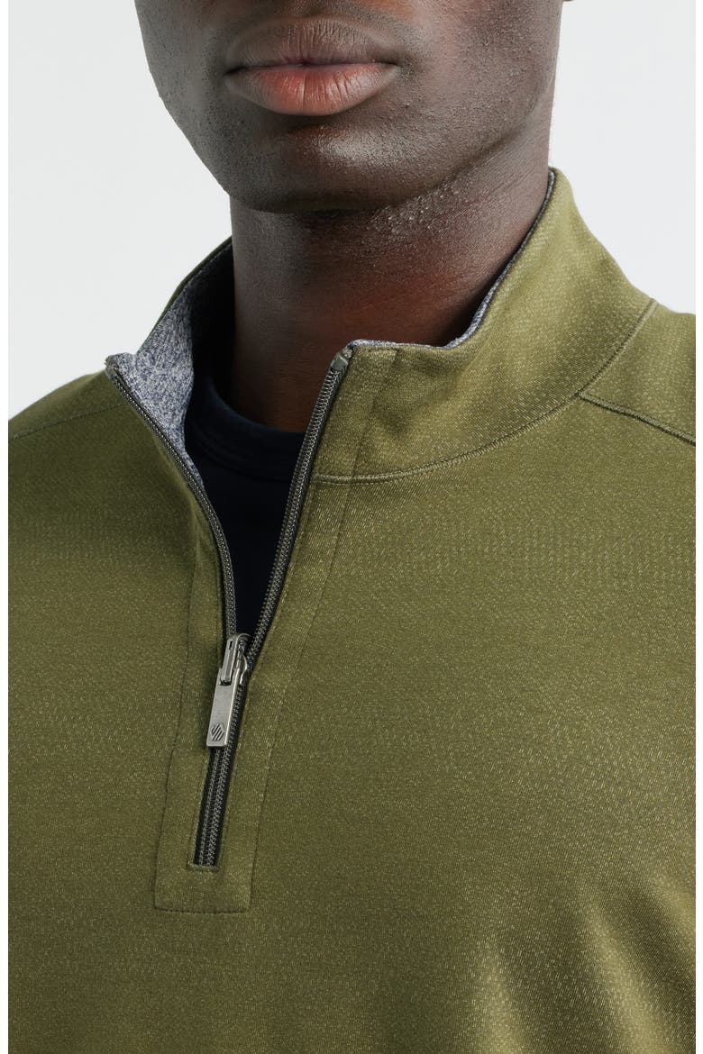 XC4® Reversible Performance Quarter Zip, Alternate, color, OLIVE/ NAVY