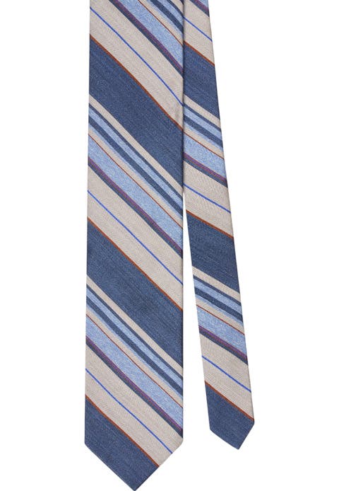 Robert Large Multi Repp Best of Class Necktie
