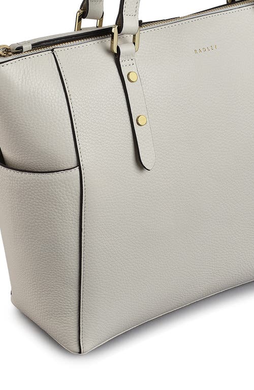 Radley Silk Street Large Ziptop Shoulder Bag In Gray