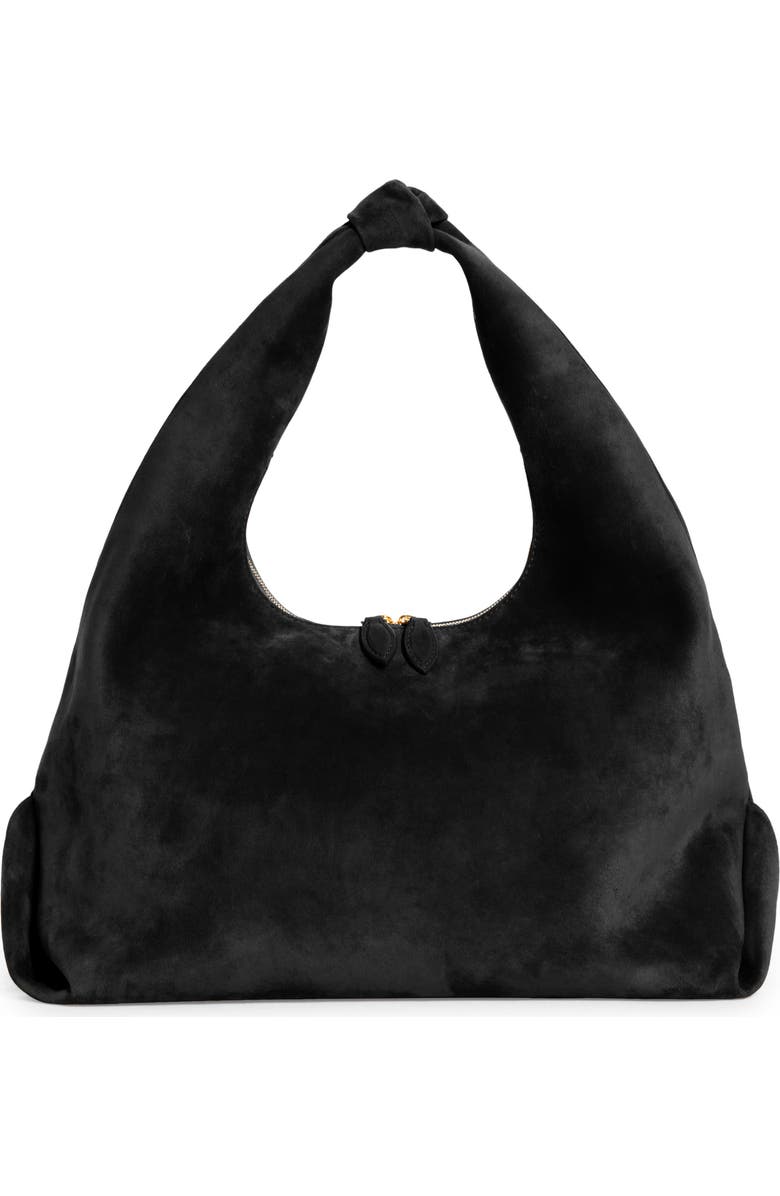 Khaite Large Beatrice Suede Hobo Bag, Main, color,