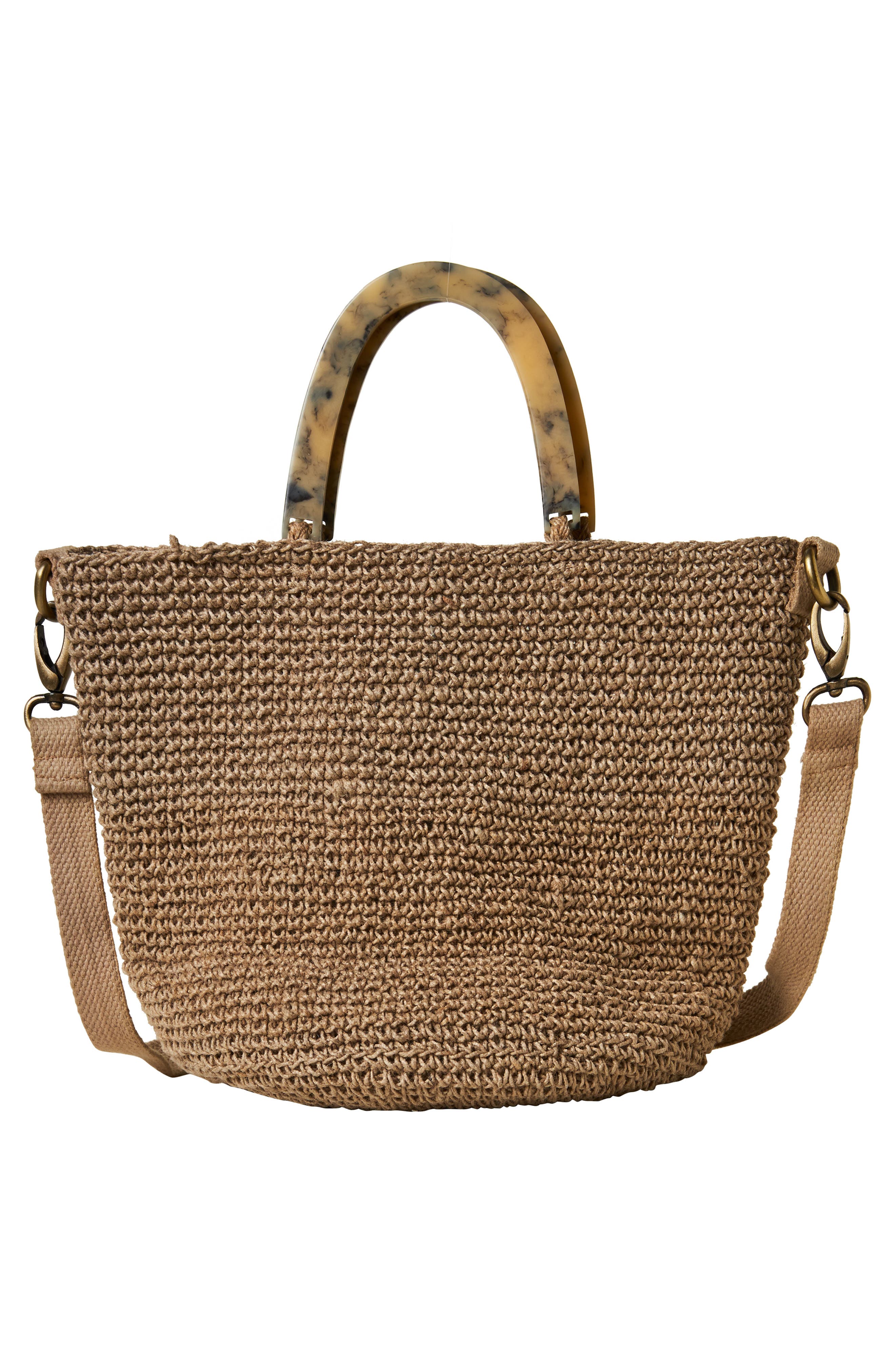 Hannah Straw Bag, Alternate, color, NATURAL