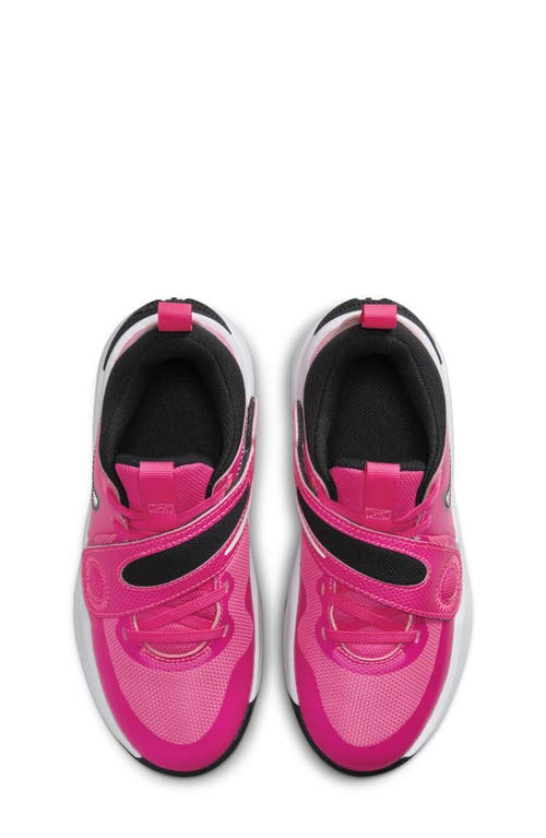 Nike Kids' Team Hustle D 11 Basketball Sneaker In Pink
