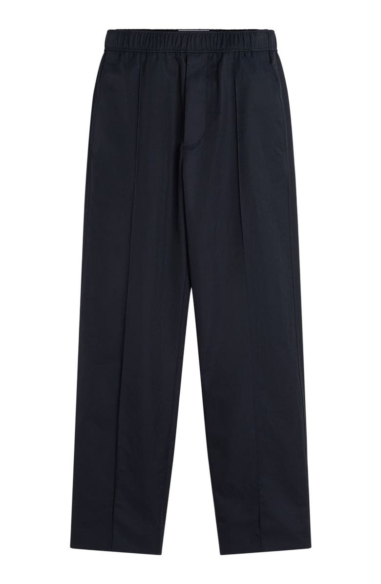 Lanvin ELASTIC WAISTBAND PANTS IN TECHNICAL COTTON, Alternate, color, 
