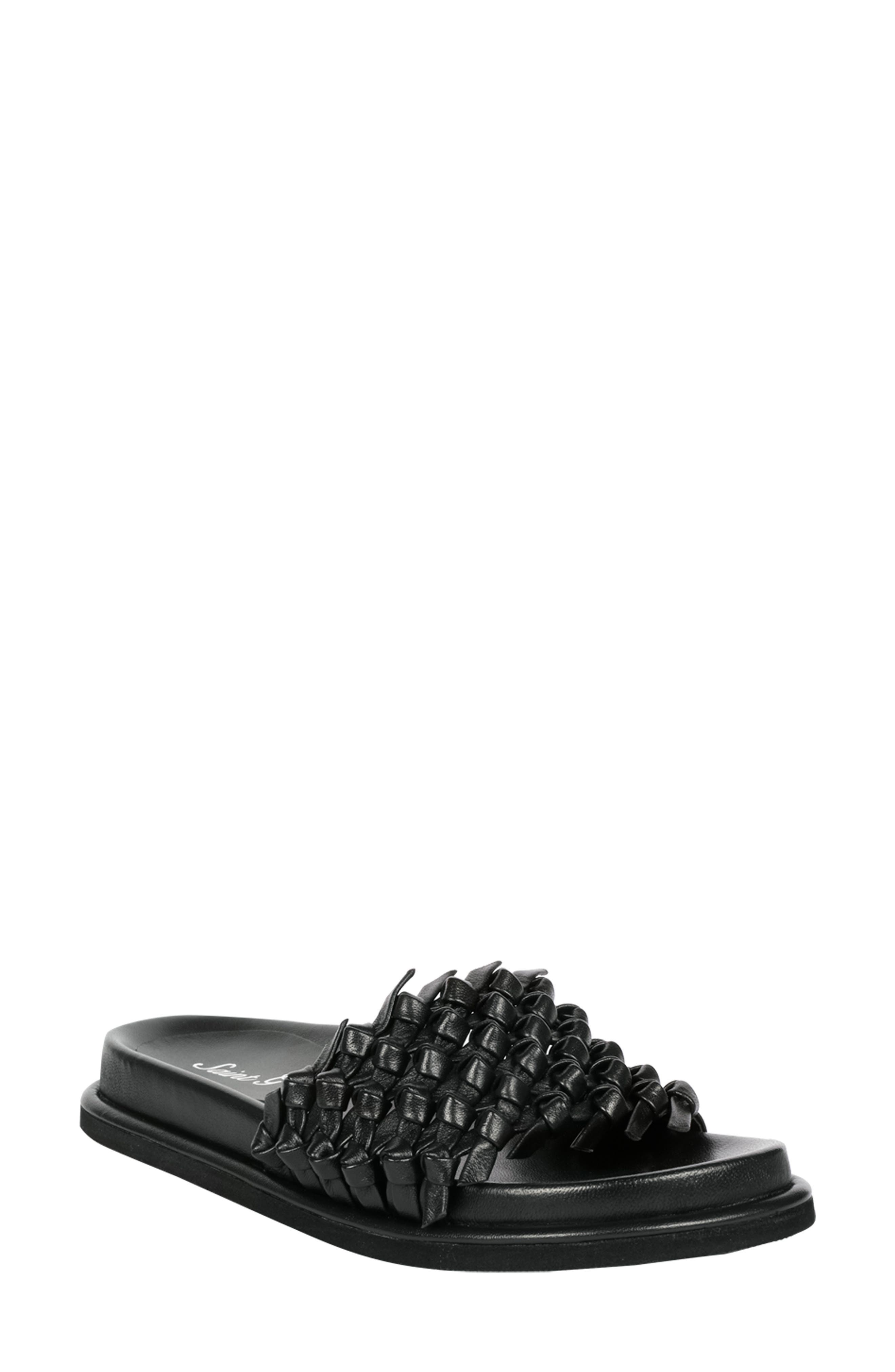 SAINT G Caterina Slide Sandal, Main, color, Black