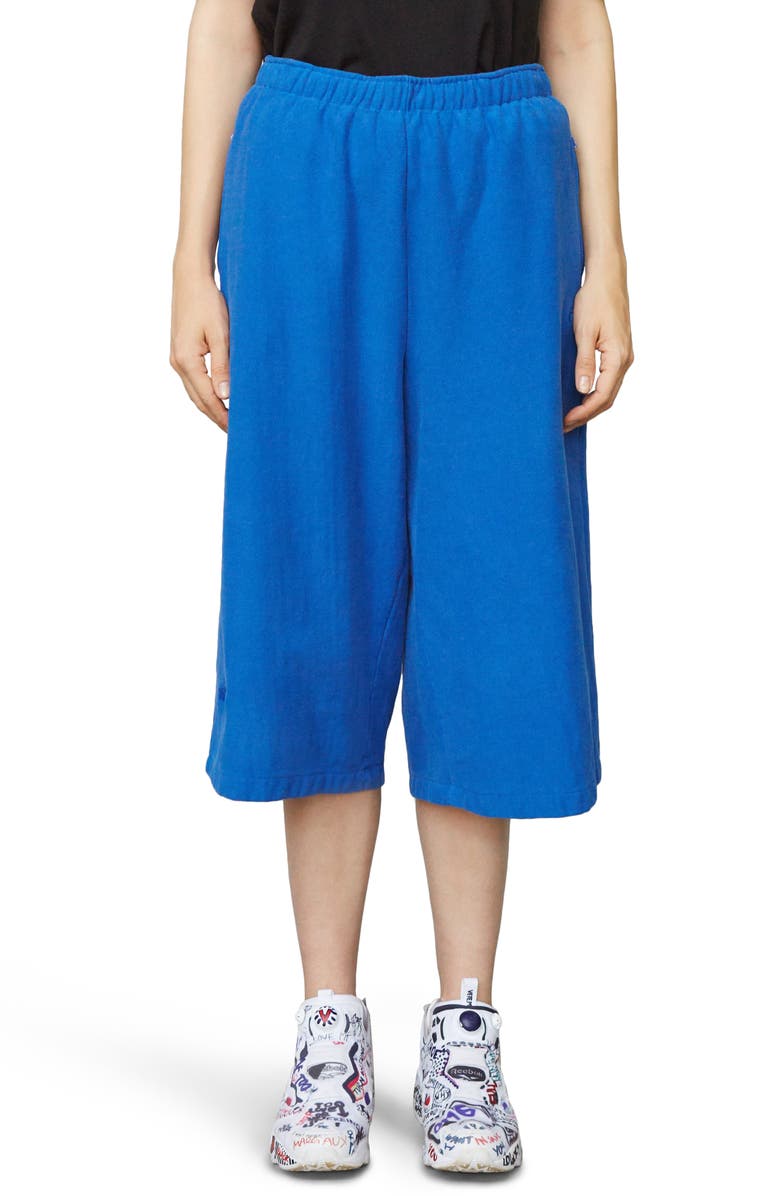 VETEMENTS x Champion Back Slit Shorts, Main, color,