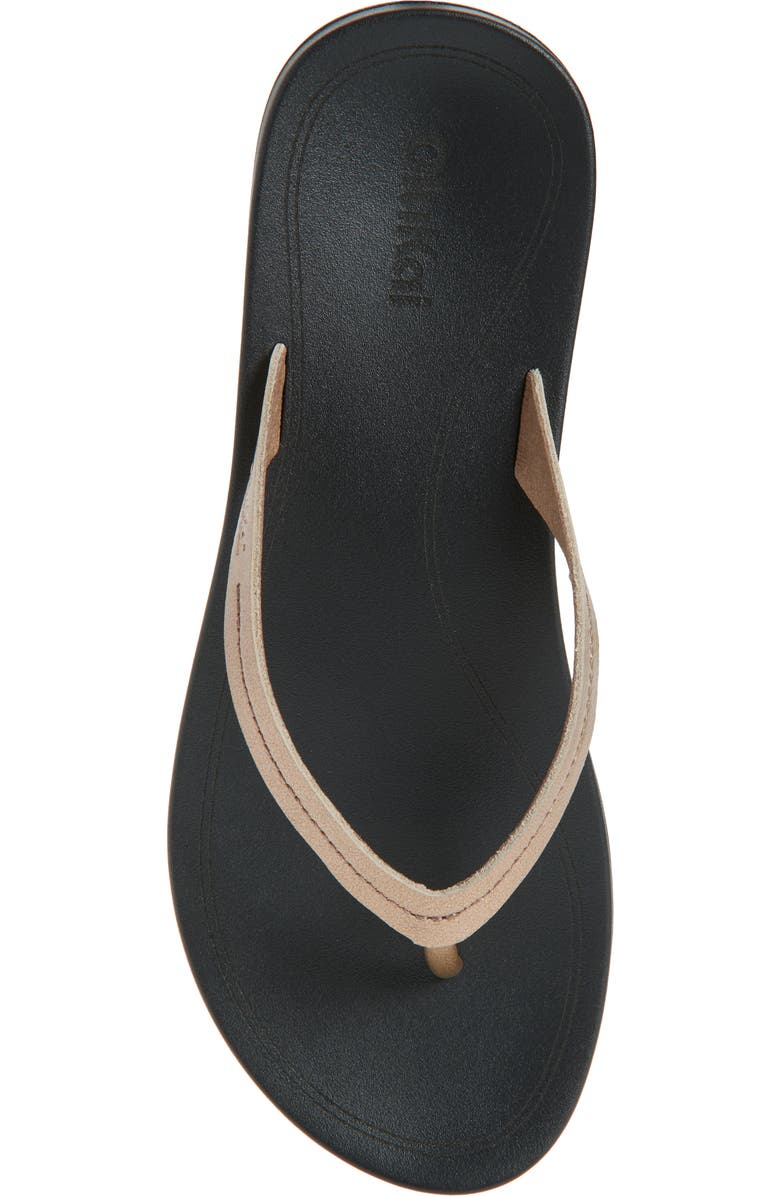 OluKai Lalahi Flip Flop, Alternate, color, Copper / Lava Rock
