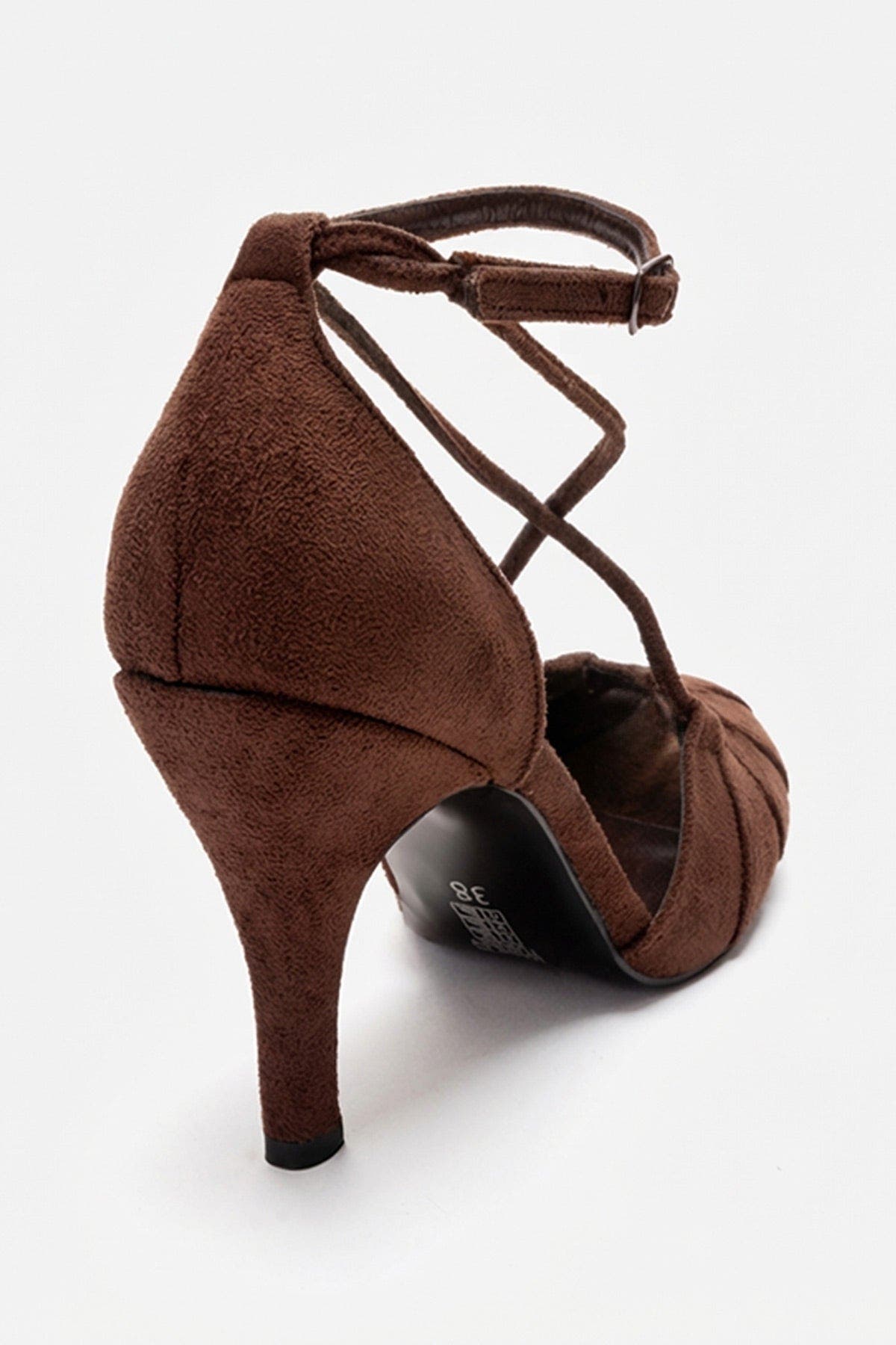 Eliza Stiletto Pump, Alternate, color, Brown Suede