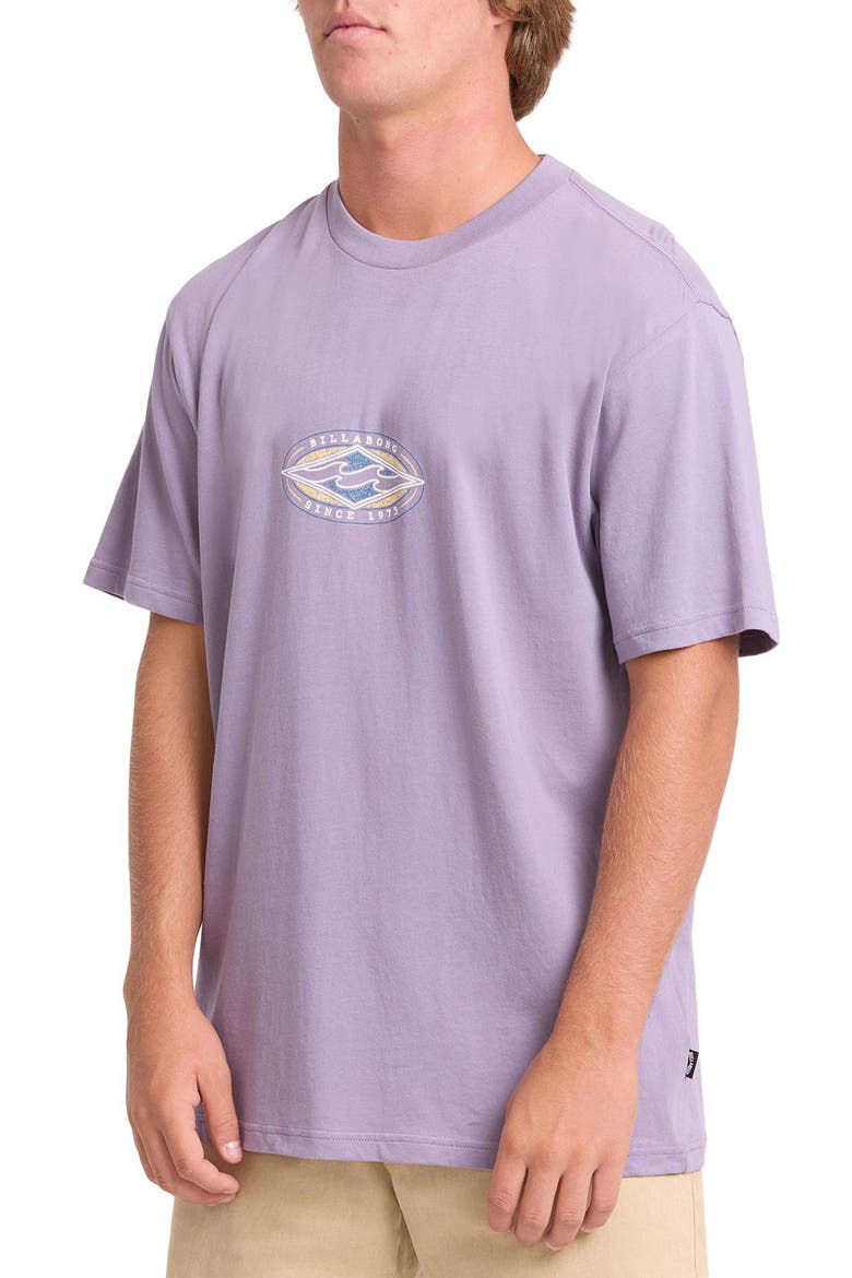 Rotor Diamond Logo Graphic T-Shirt, Alternate, color, PURPLE ASH
