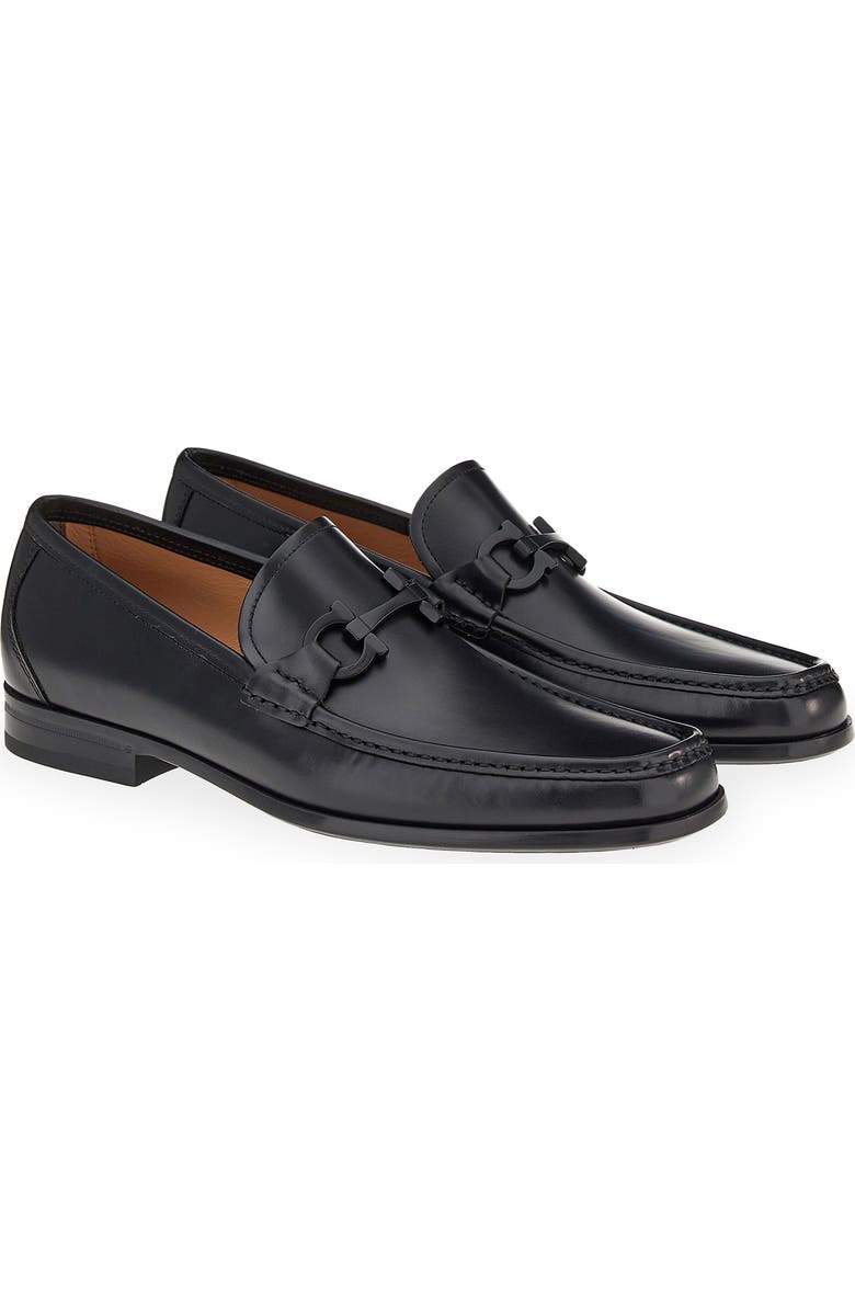 FERRAGAMO Grandioso 2 Monochrome Bit Loafer, Main, color,