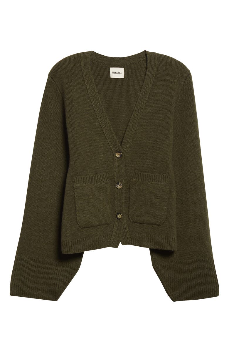 Khaite The Scarlet Cashmere Cardigan, Alternate, color,