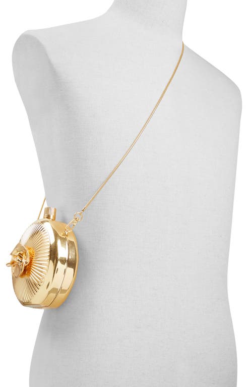 Shop Ted Baker London Aroma Convertible Clutch In Metallic Gold