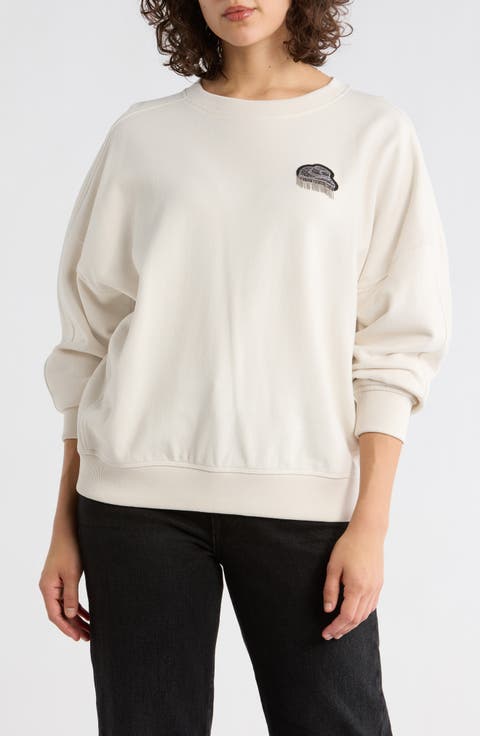 Star Logo Embroidered Sweatshirt