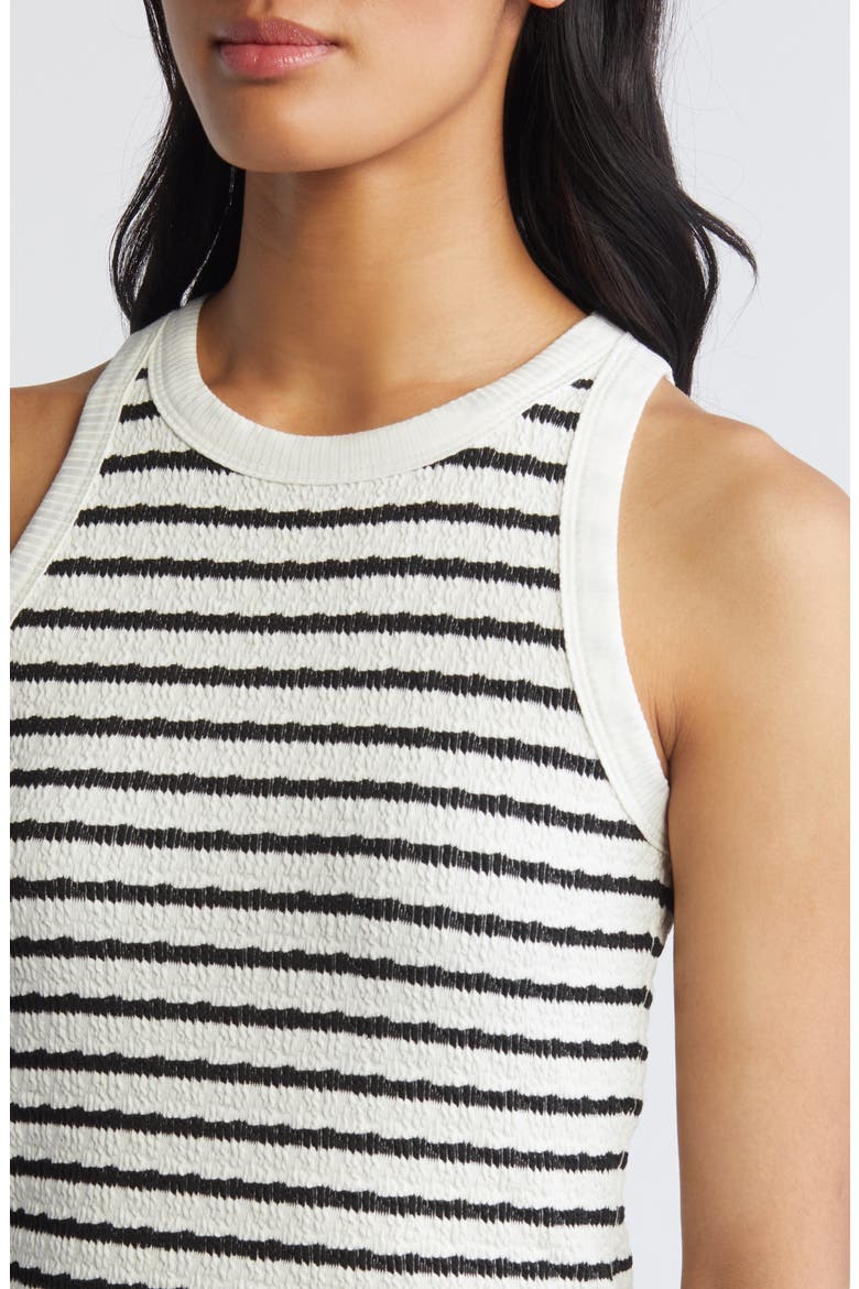 Stripe Tank, Alternate, color, BLACK/ NAT