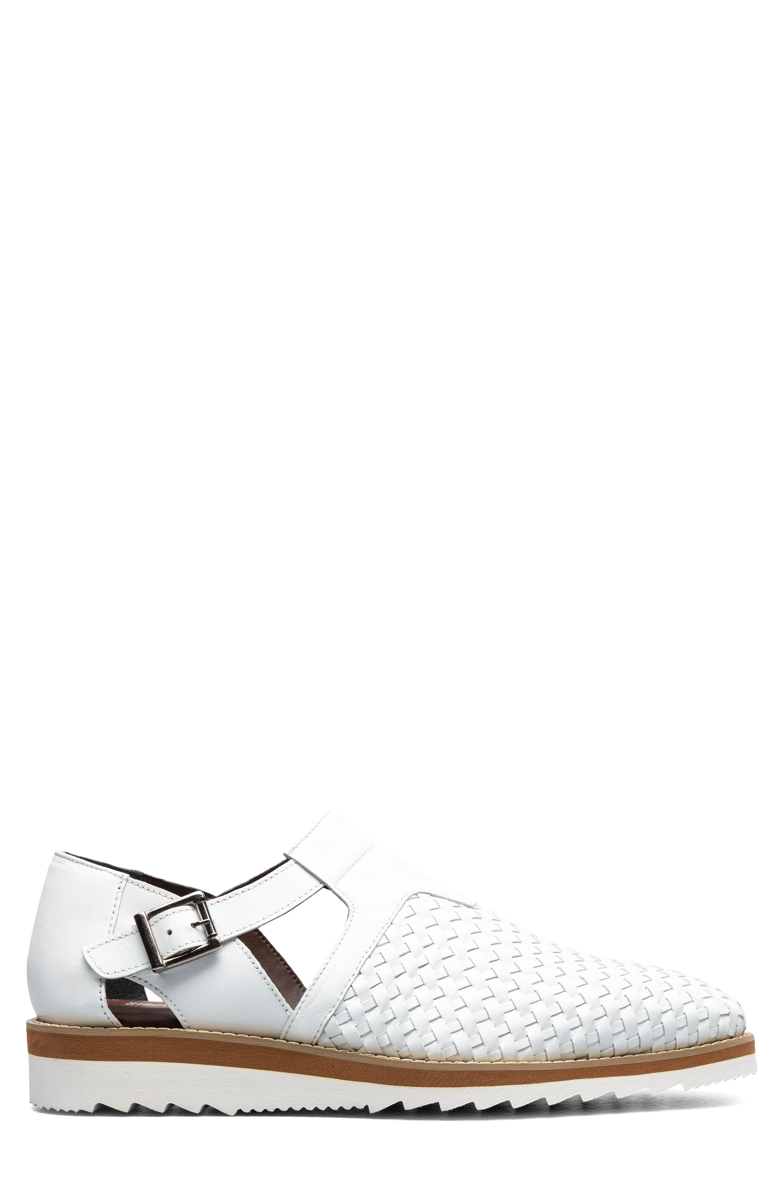 Alvarado Woven Loafer, Alternate, color, WHITE