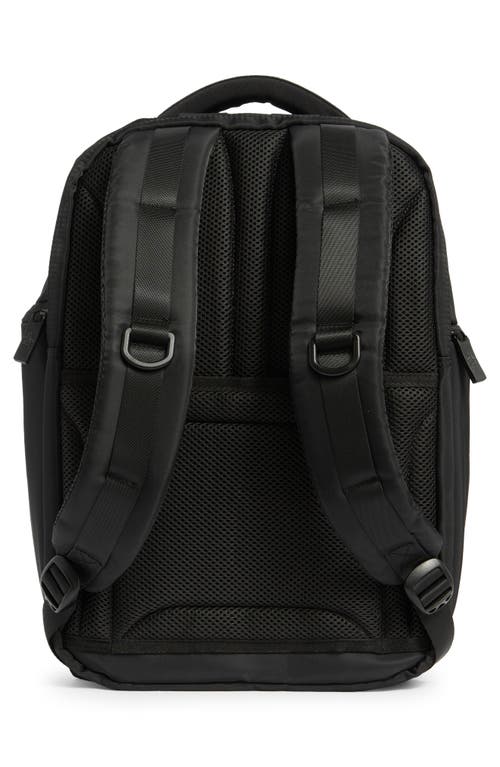Original Penguin Zip Nylon Backpack In Black