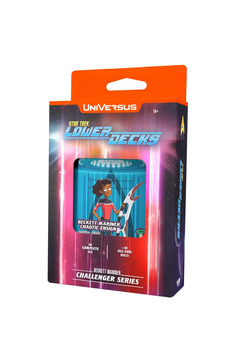UniVersus Star Trek Lower Decks, Challenger Series Mariner 63 Cards, Alternate, color, Multicolored