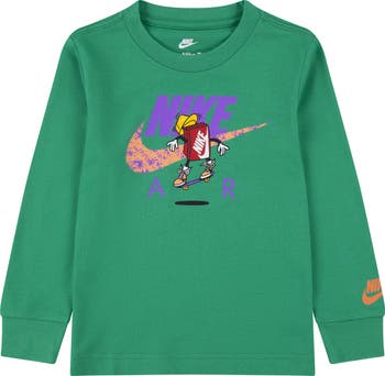 Kids' Boxy Air Long Sleeve Graphic T-Shirt
