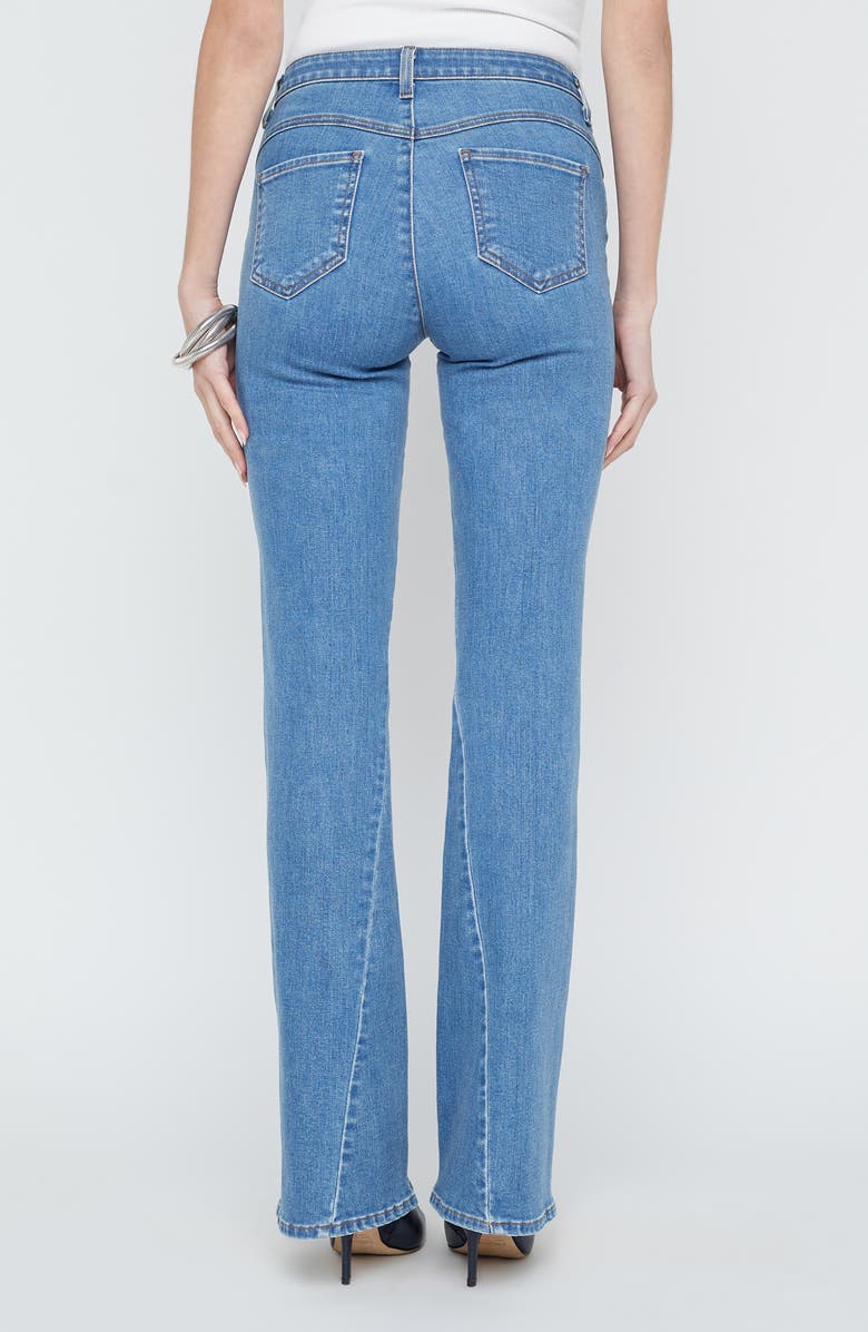 L'AGENCE Deanna Seamed Flare Jeans, Alternate, color, 