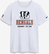 Nike Men's Nike White Cincinnati Bengals Sideline Alternate Final Sprint Dri-FIT T-Shirt