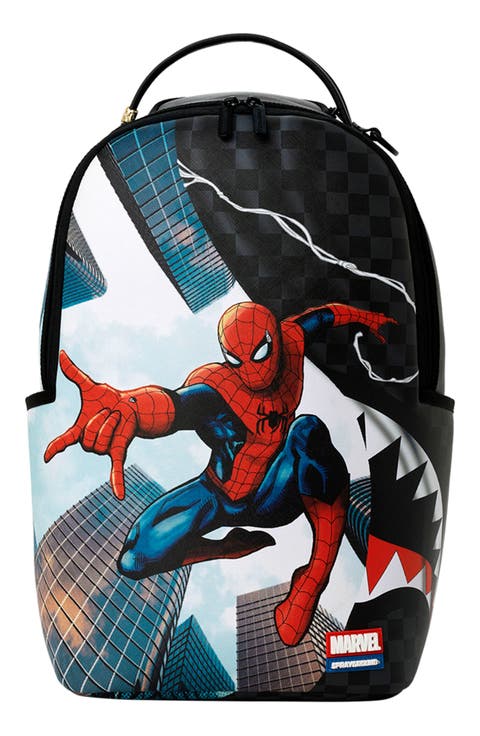 Kids' Marvel Spider-Man Curtain Reveal Backpack