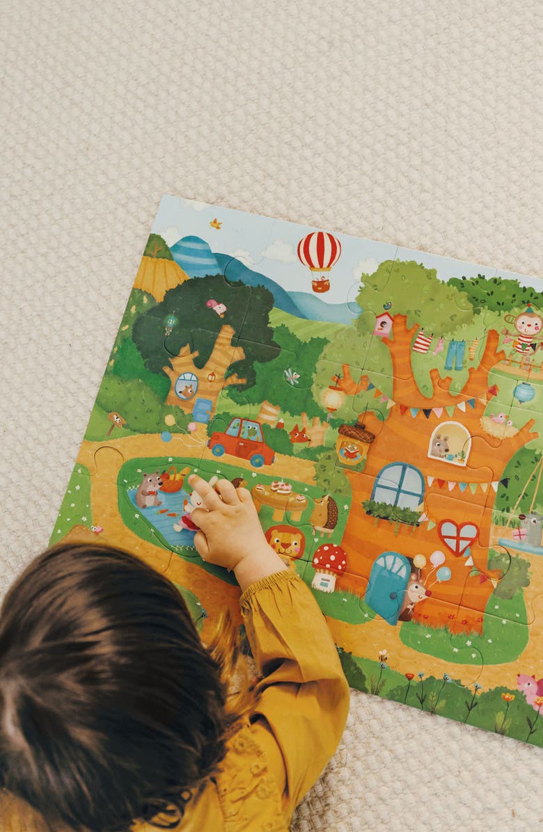 Bababoo and friends<sup>®</sup> Tree House Garden Party Activity Story Puzzle, Alternate, color, Green