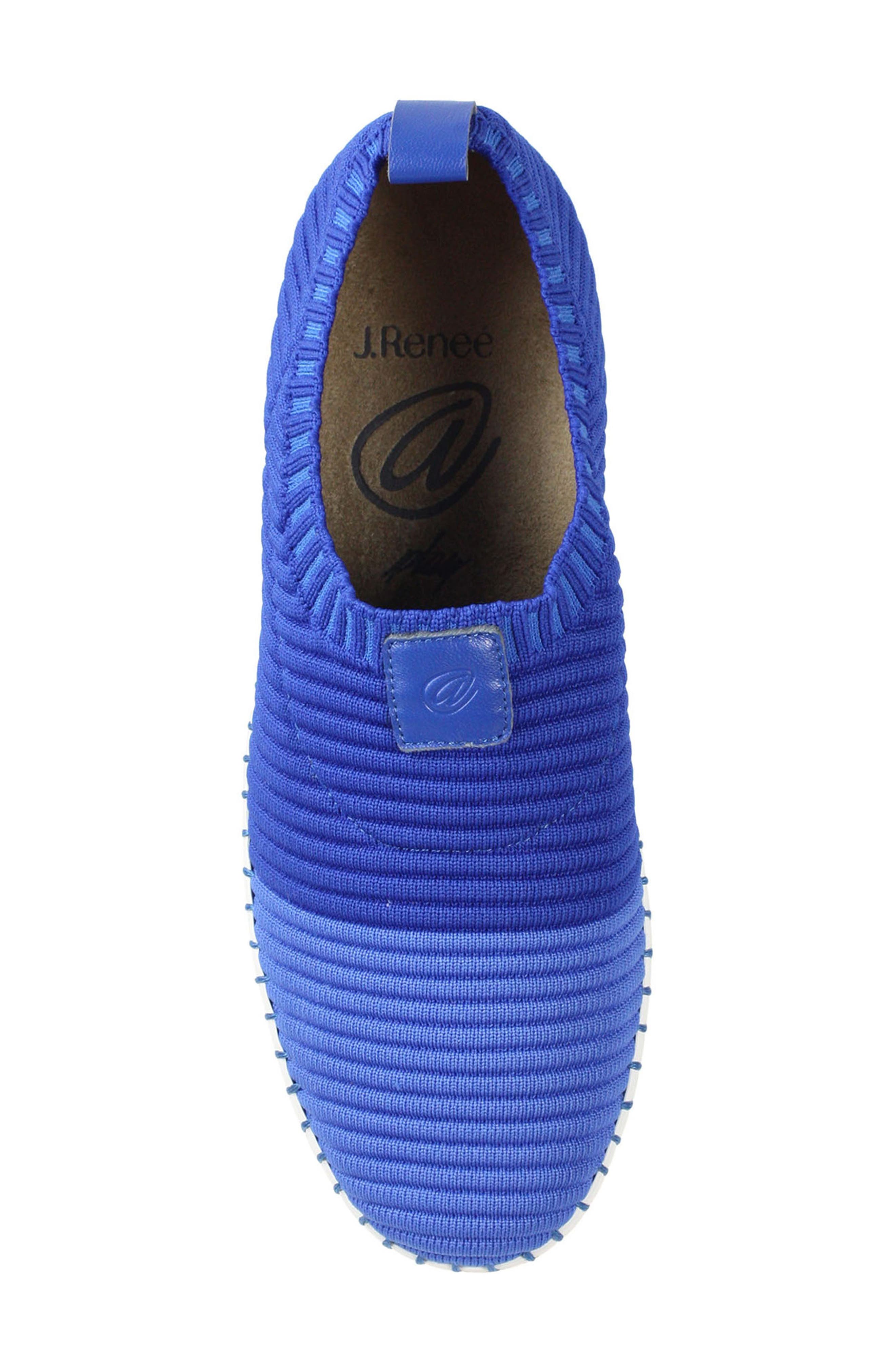 J.Reneé Donnia Slip-On Sneaker, Alternate, color, ROYAL BLUE FABRIC