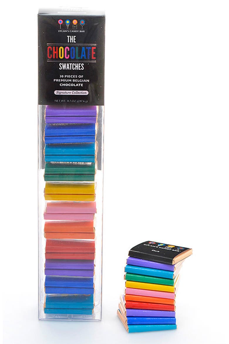 Signature Chocolate Swatches, Main, color, BLACK