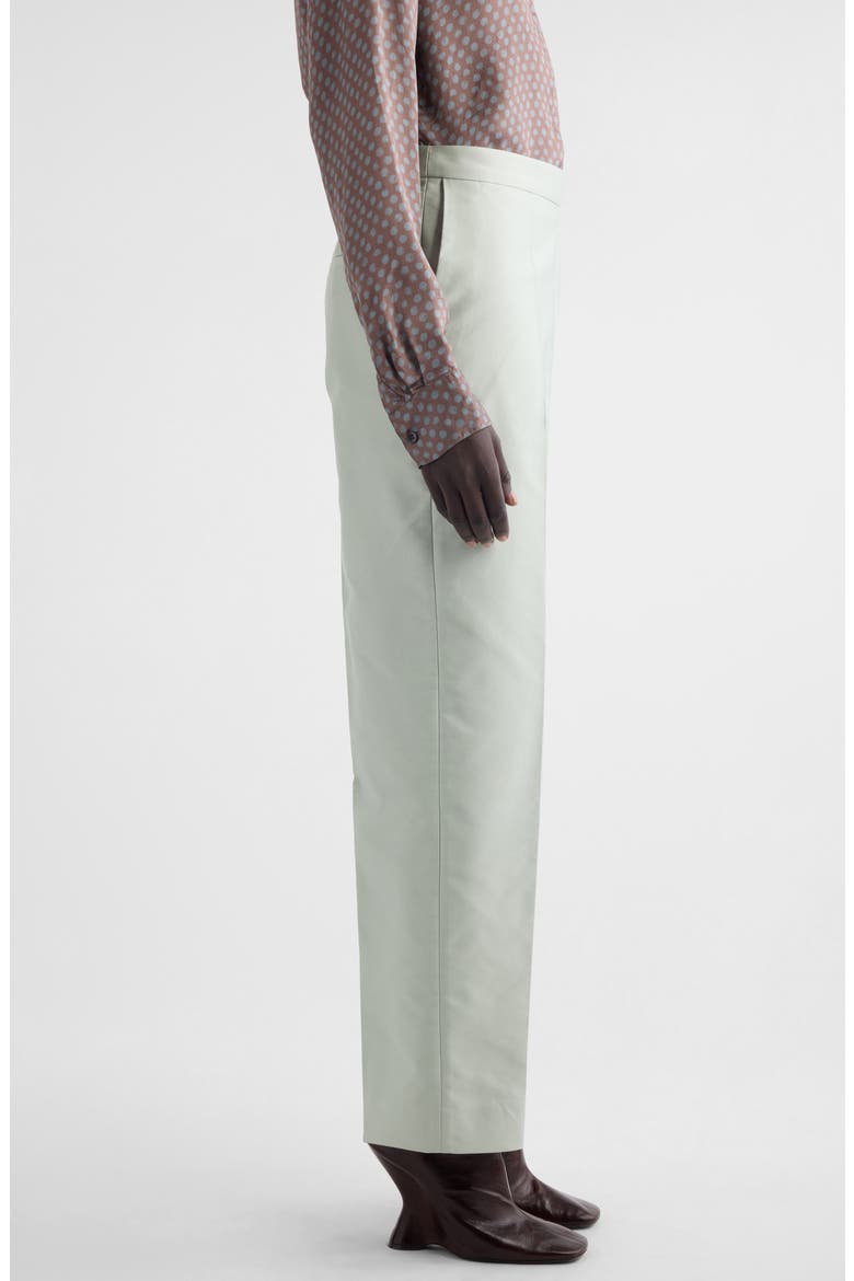 Prati Satin Straight Leg Pants, Alternate, color, MINT