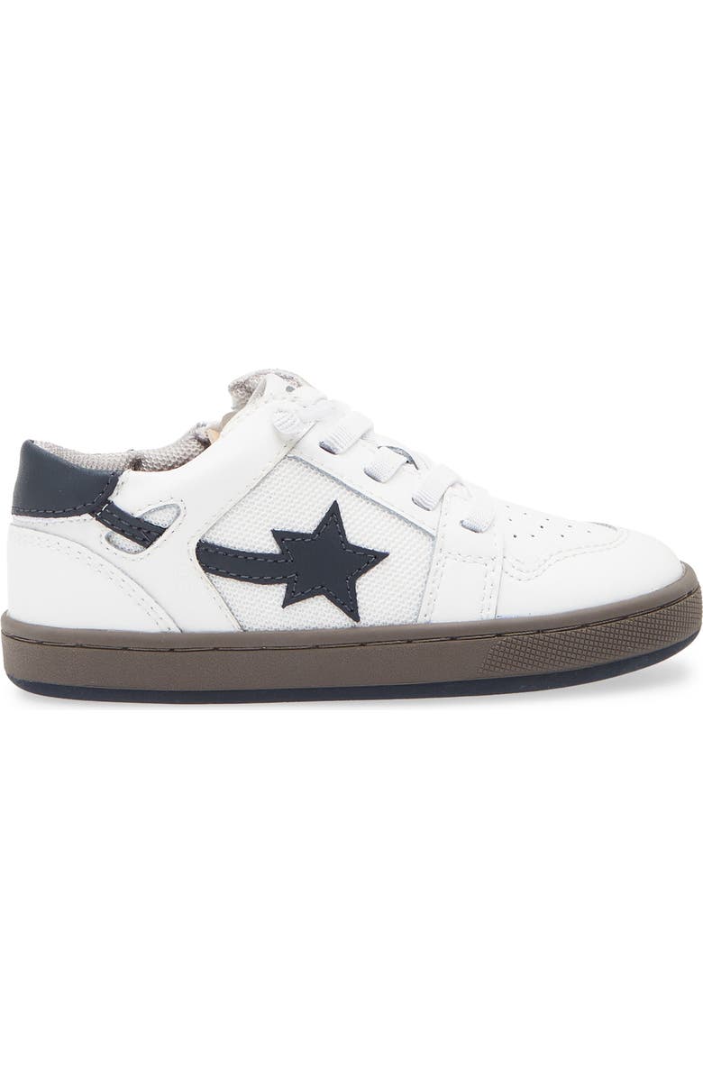 OLD SOLES Kids' Star Runner Sneaker, Alternate, color, Snow / Navy / Gris