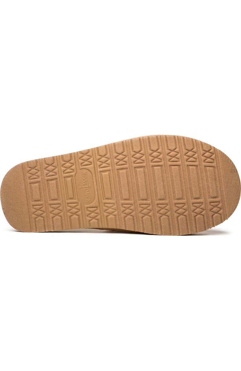Minnetonka Reindeer Chesney Faux Shearling Slipper, Alternate, color,