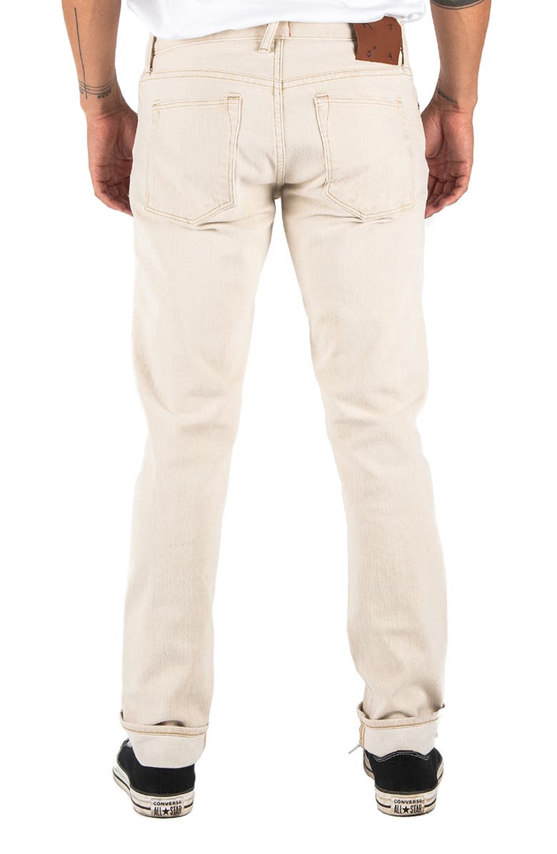 HIROSHI KATO The Pen Slim 10.5-Ounce Stretch Selvedge Jeans, Alternate, color, Chuck