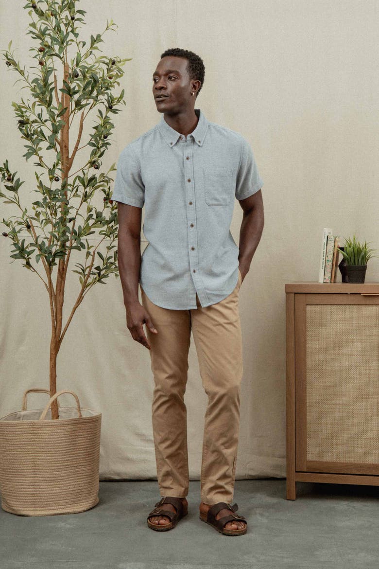 Bryce Shirt, Alternate, color, Denim Twill