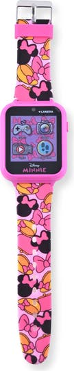 Barbie ITime Kids Interactive Smartwatch In Multi Color W Silicone Strap Model Bdt4143wm
