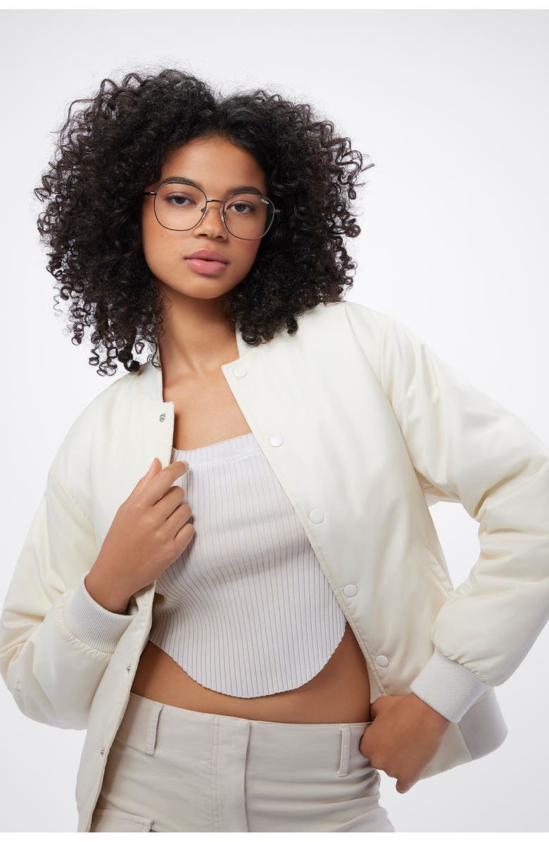 QUAY Australia Jezabell 58mm Blue Light Filtering Glasses, Alternate, color, 