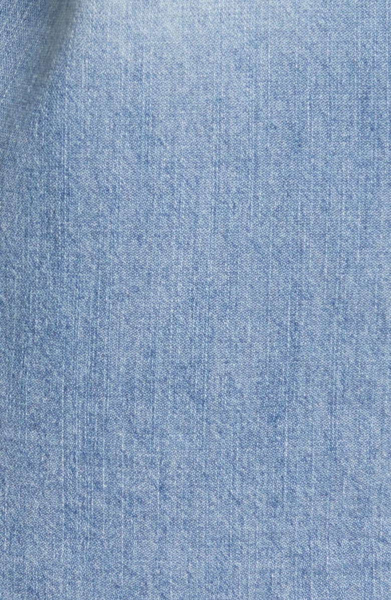 Wit & Wisdom Frayed Hem Denim Shirt Jacket, Alternate, color,