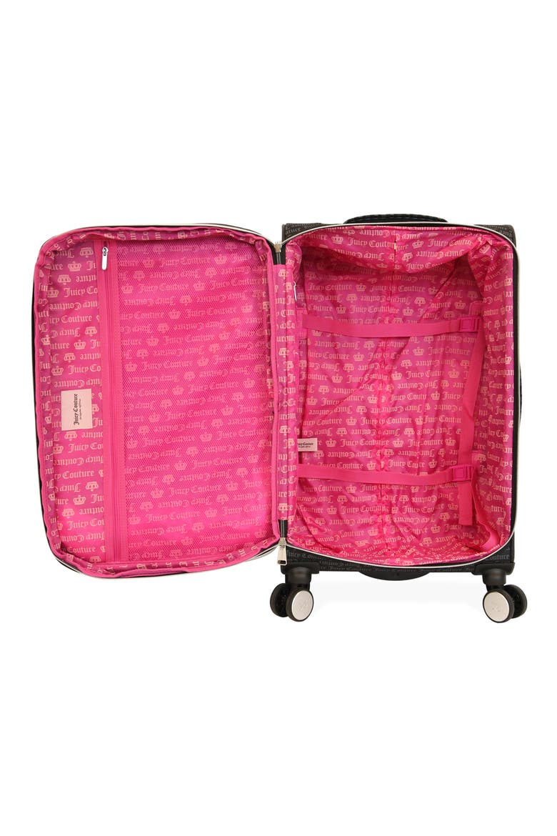 Morgana 3-Piece Luggage Set, Alternate, color, JC BLACK/ GREY