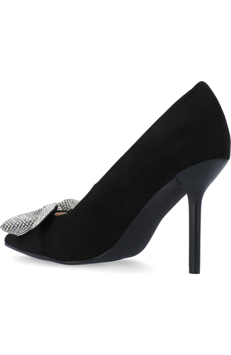Journee Collection Marcie Bow Pump, Alternate, color,
