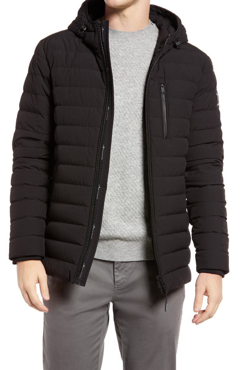 Moose Knuckles Fullcrest 3 Hooded Down Puffer Jacket, Main, color, 