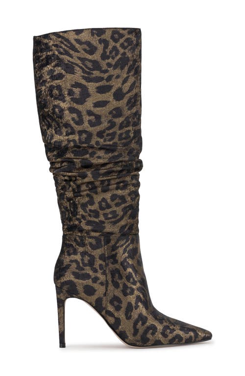 Jessica Simpson Ohena Slouch Knee High Boot In Animal Print