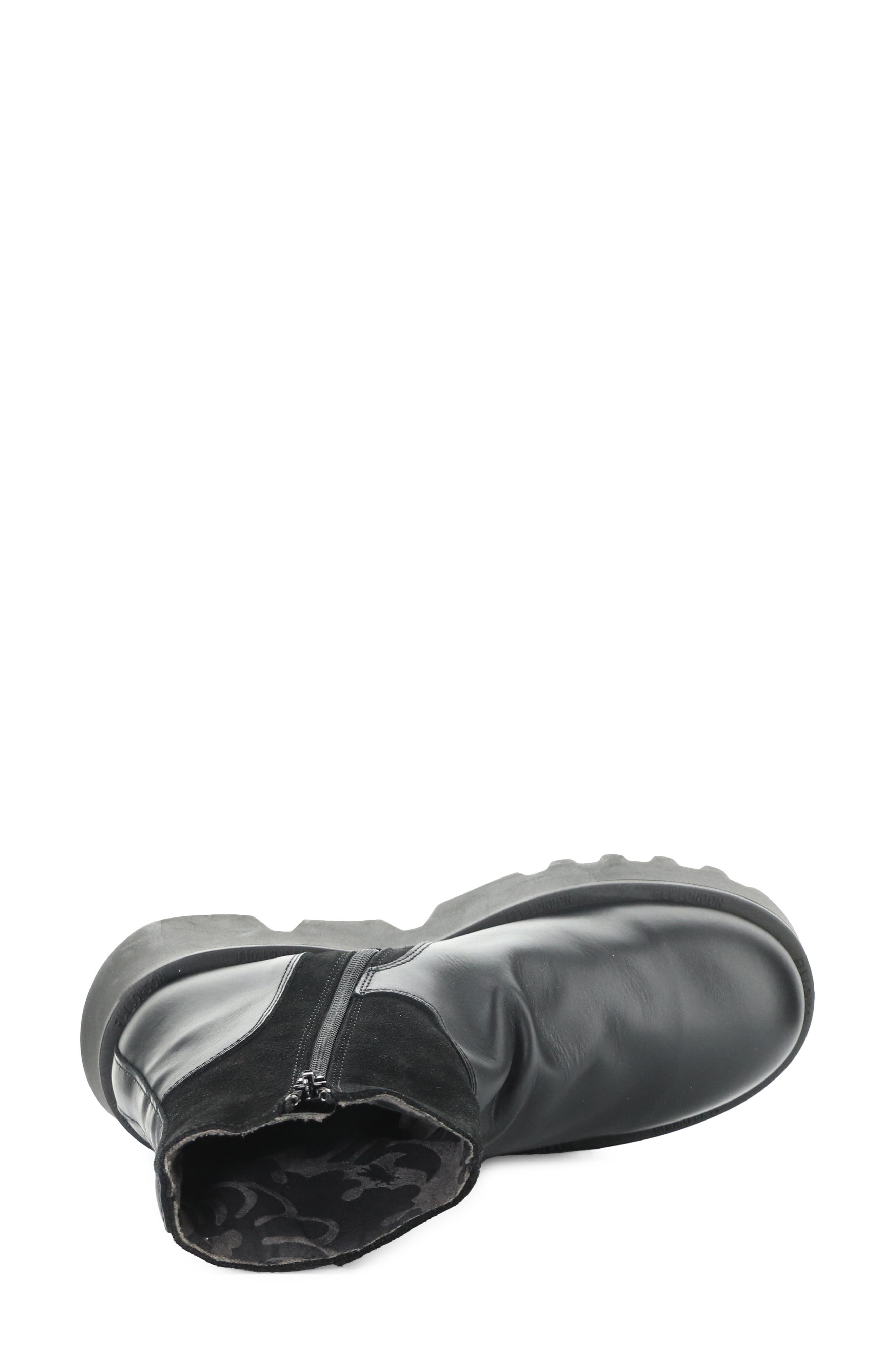 Zink Lug Sole Bootie, Alternate, color, 000 BLACK
