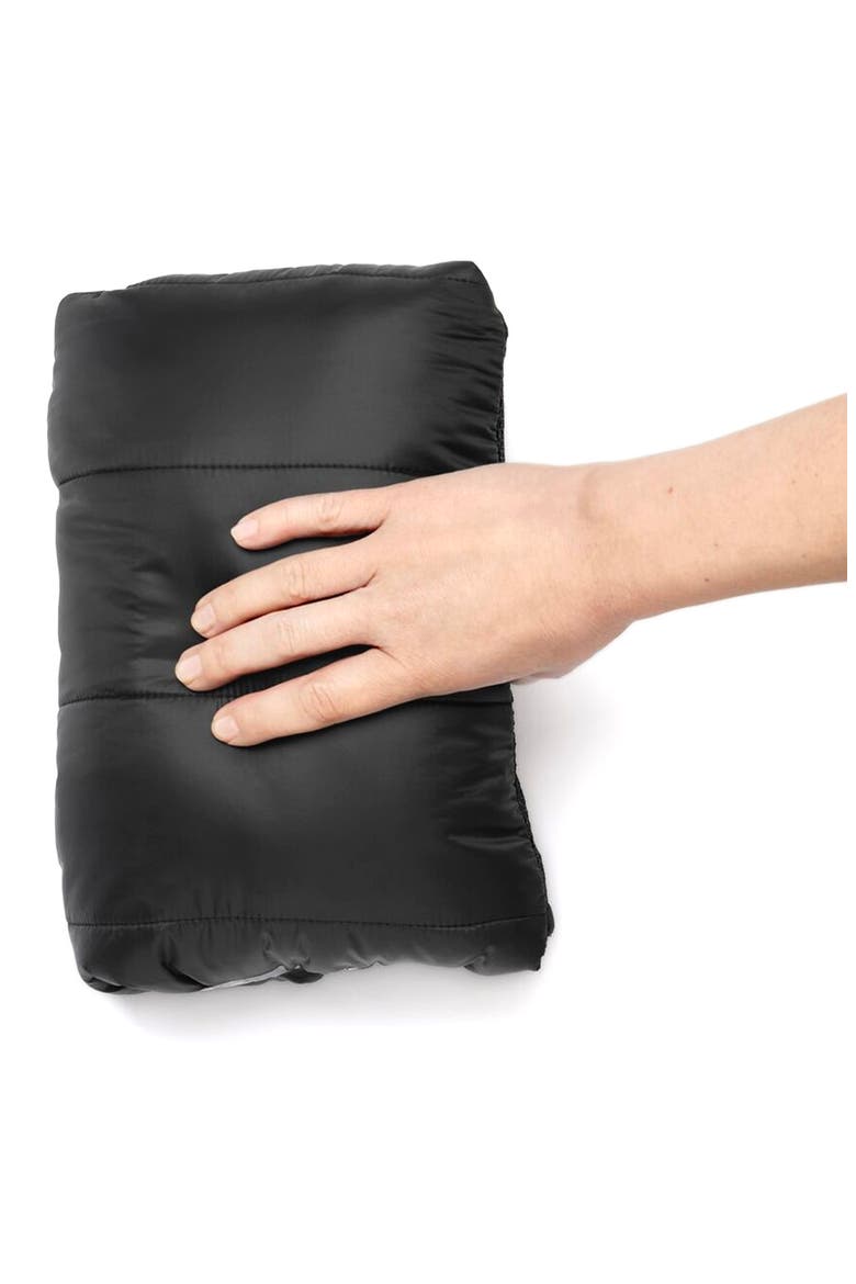 Quilted Cover for Baby Carrier, Alternate, color, BLACK