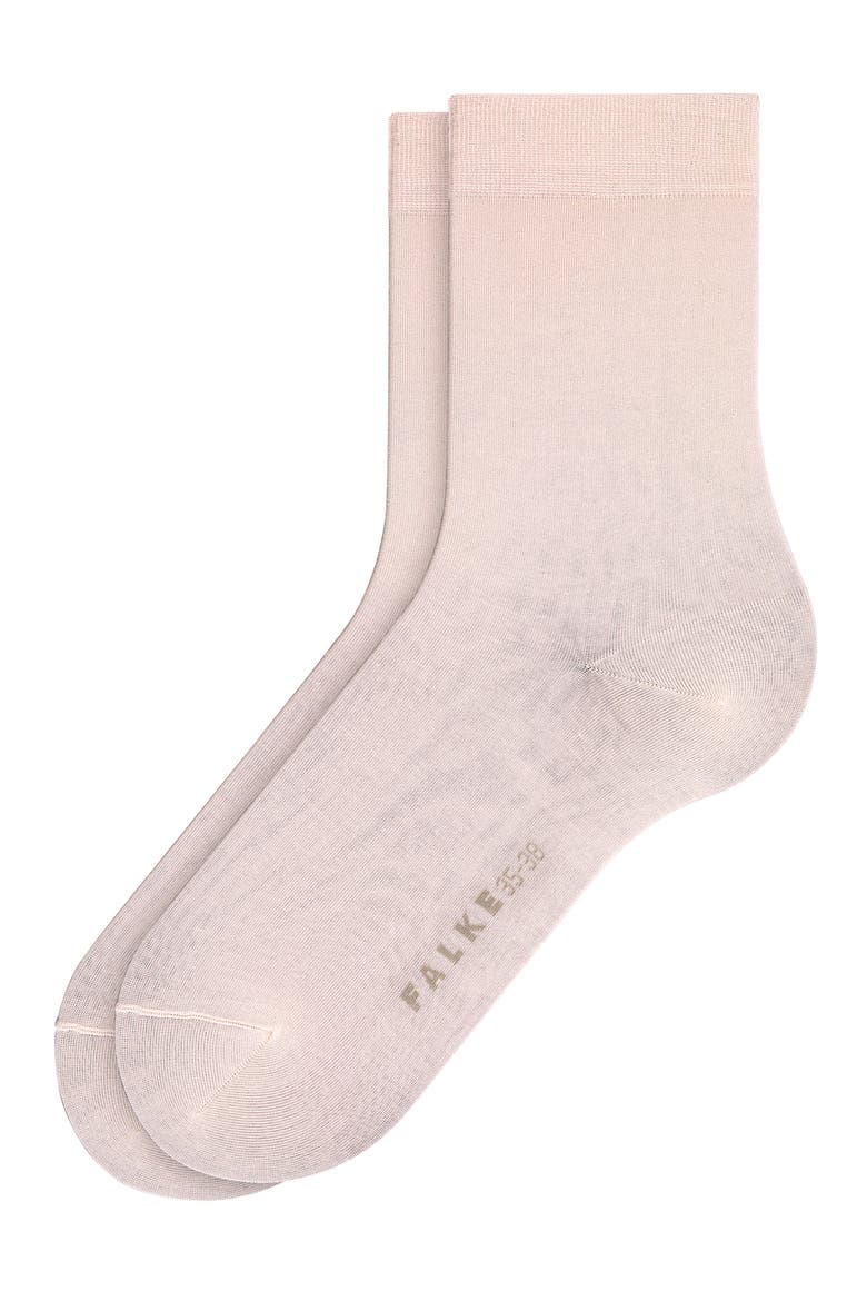 Cotton Touch Cotton Blend Socks, Alternate, color, ROSE/ WHITE