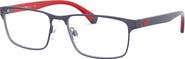 Emporio Armani 58mm Rectangle optical glasses