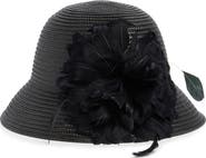 Collection XIIX Braid Feather Bow Cloche