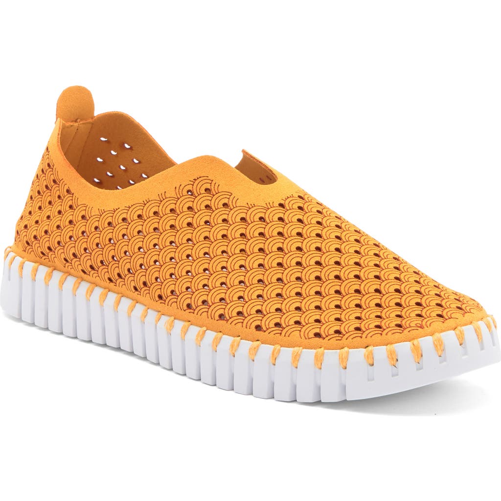 Ilse Jacobsen Tulip 139 Perforated Slip-on Sneaker