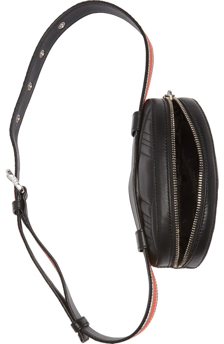 DKNY Allen Leather Belt Bag, Alternate, color,