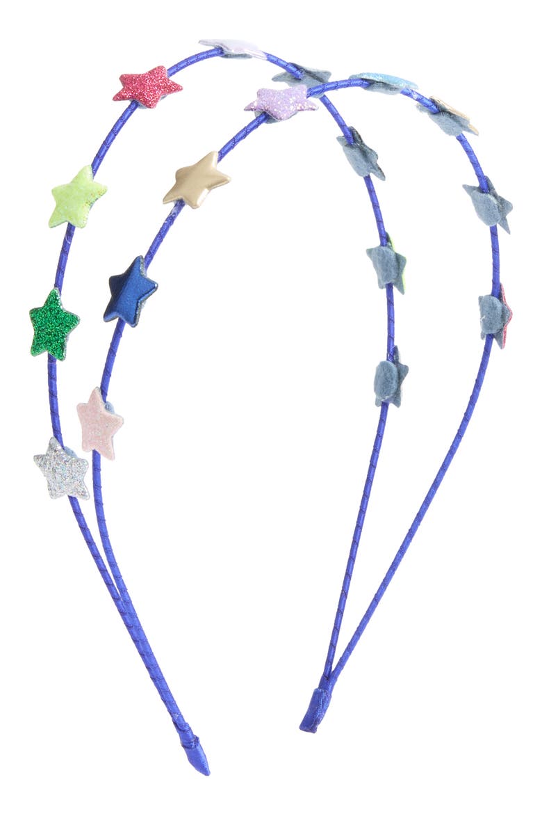 Kids' Teeny Star Headband, Main, color, BRIGHT BLUE
