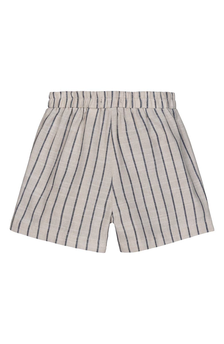 Joe's Jeans Kids' Stripe Shirt & Shorts Set, Alternate, color, Beige